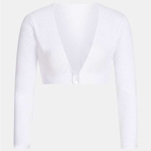 CocoVero white cotton dirndl blouse Liv size 32